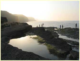 Filey Brigg at Dawn