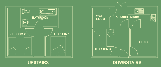 Shrimpers Cottage Floor Plan